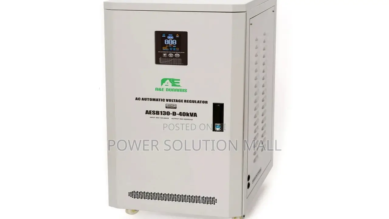 A E Single Phase Servo Stabilizer 80v-250v