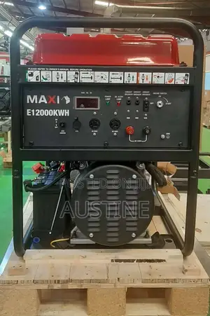 Brand New Maxi 12kva Petrol Generator>100% Copper>Key Start>
