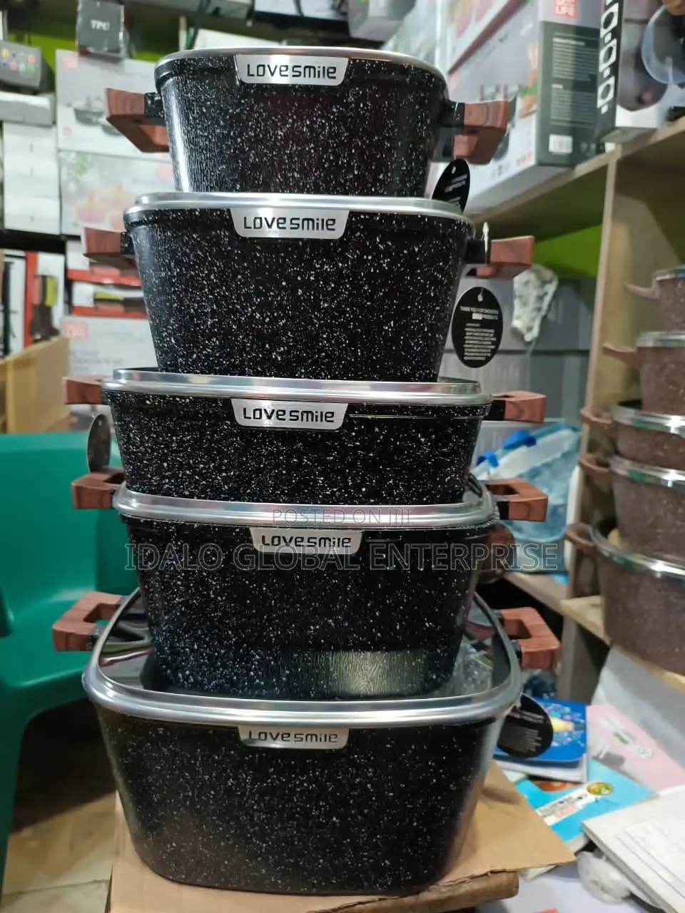 5pcs Nonstick Cookware Set