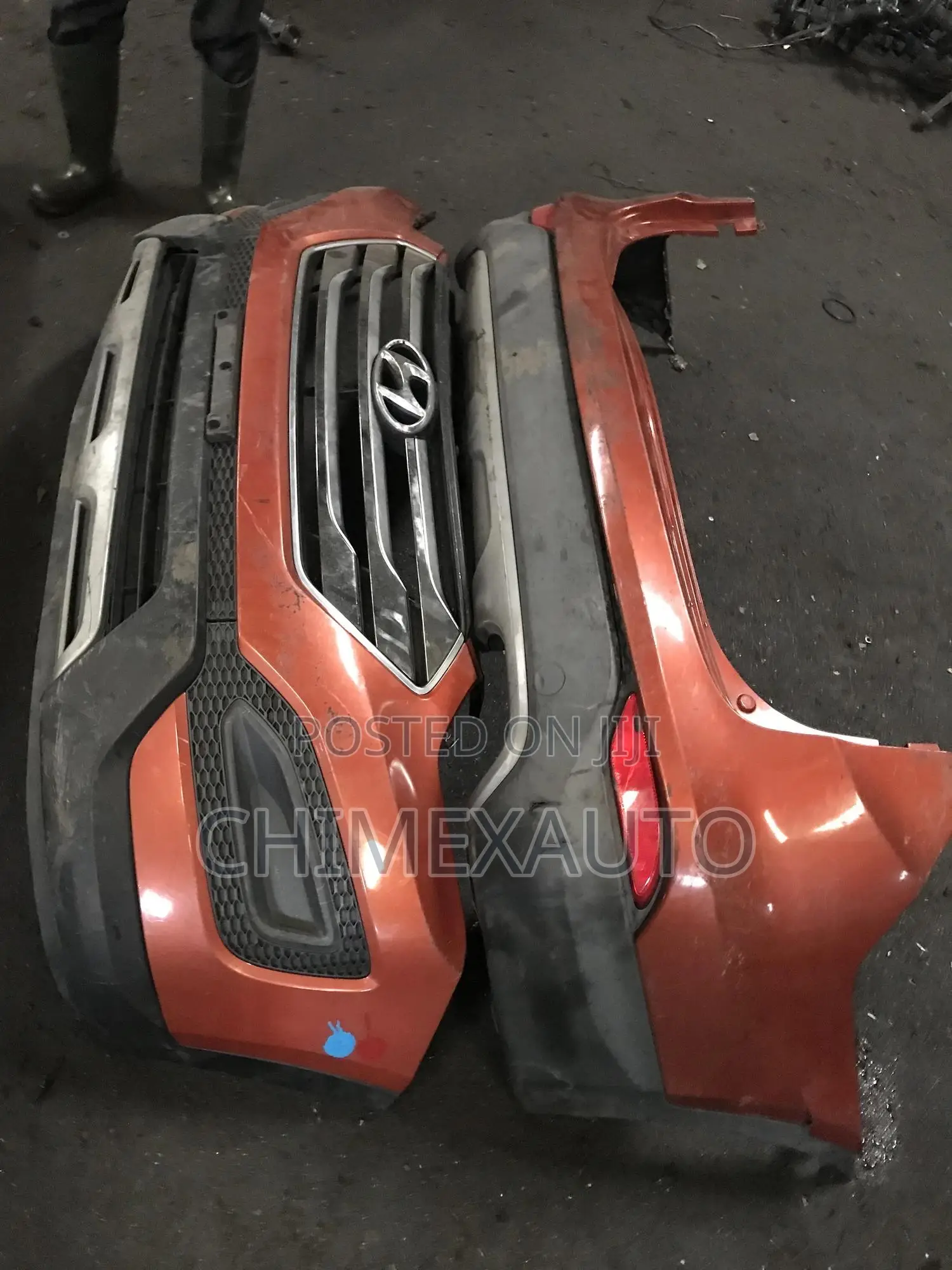 Complete Front and Back Bumper Replacement Hyundai Santafe