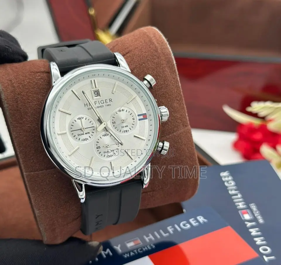 Tommy Hilfiger Rubber Strap Watch