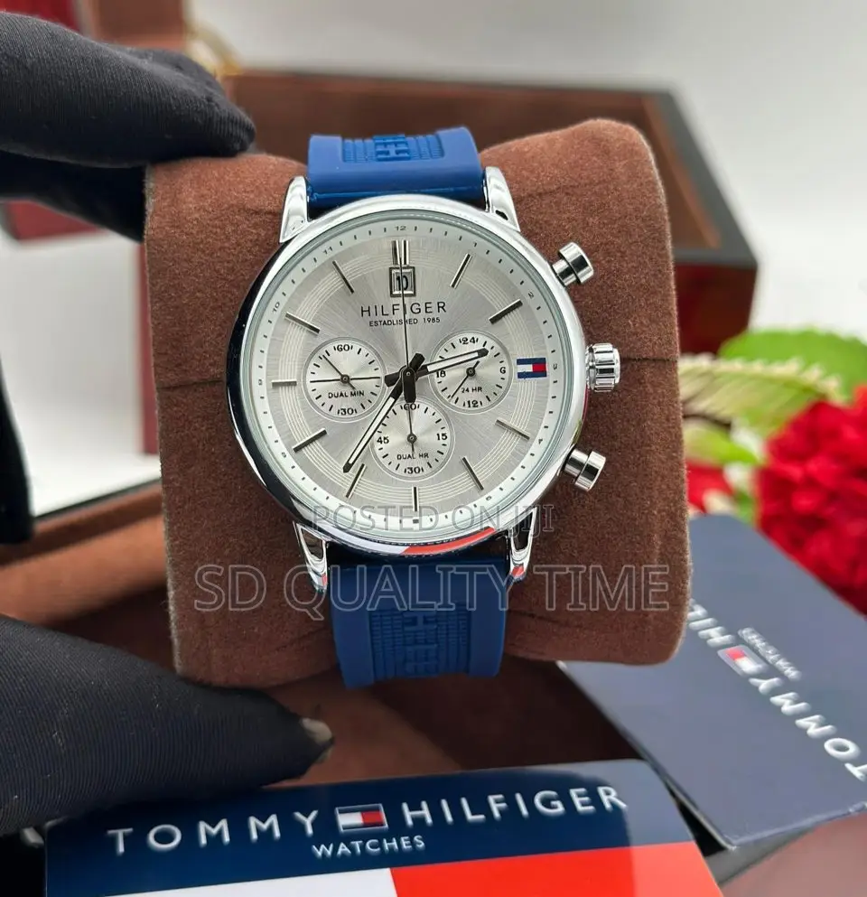 Tommy Hilfiger Rubber Strap Watch