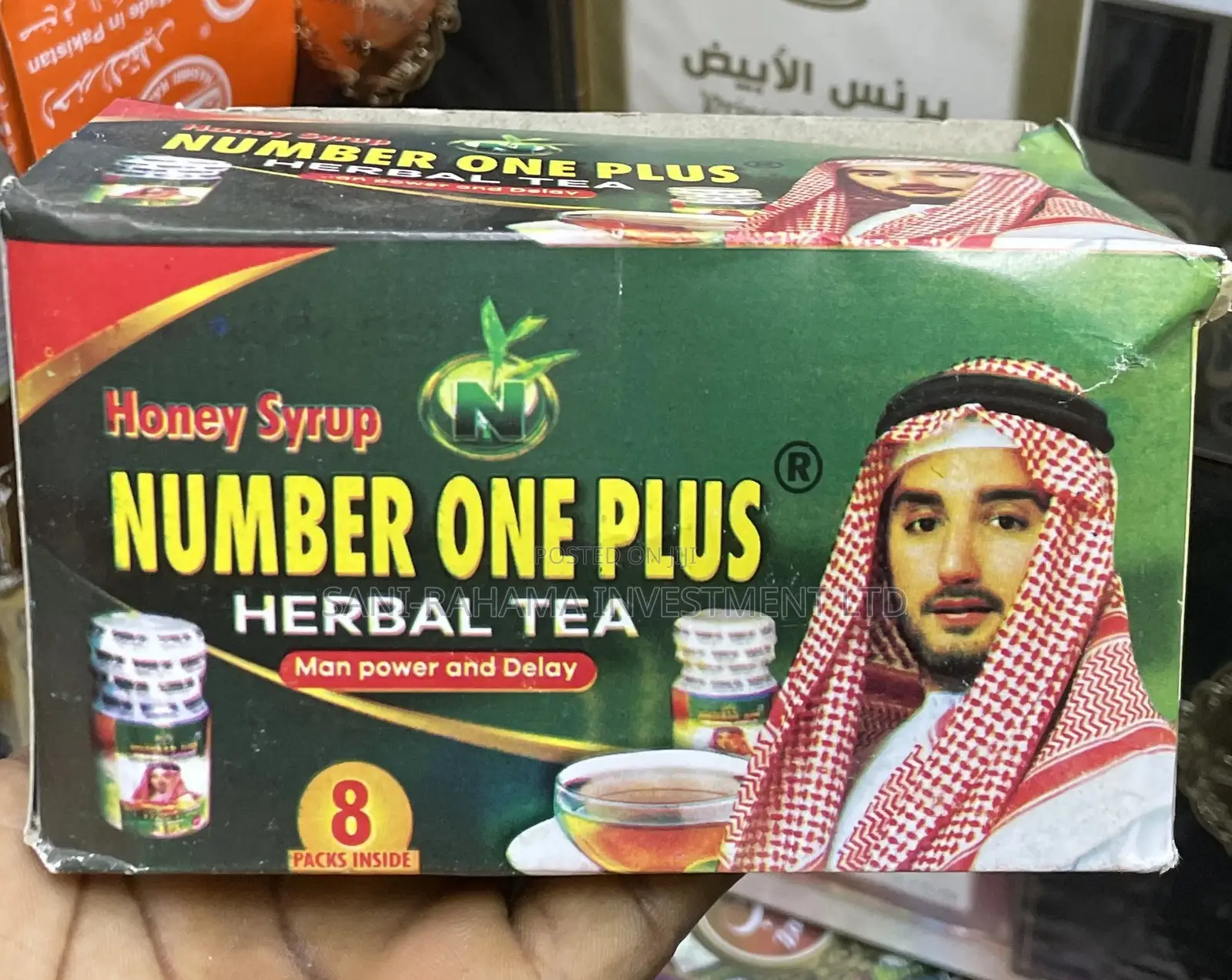 Number One PLUS Herbal Tea for Man Power and Delay