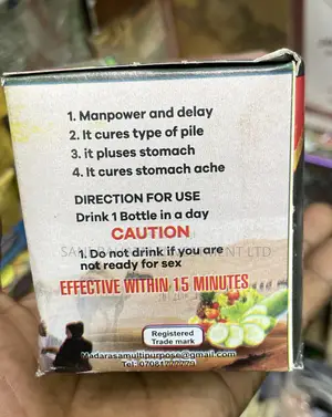 Number One PLUS Herbal Tea for Man Power and Delay