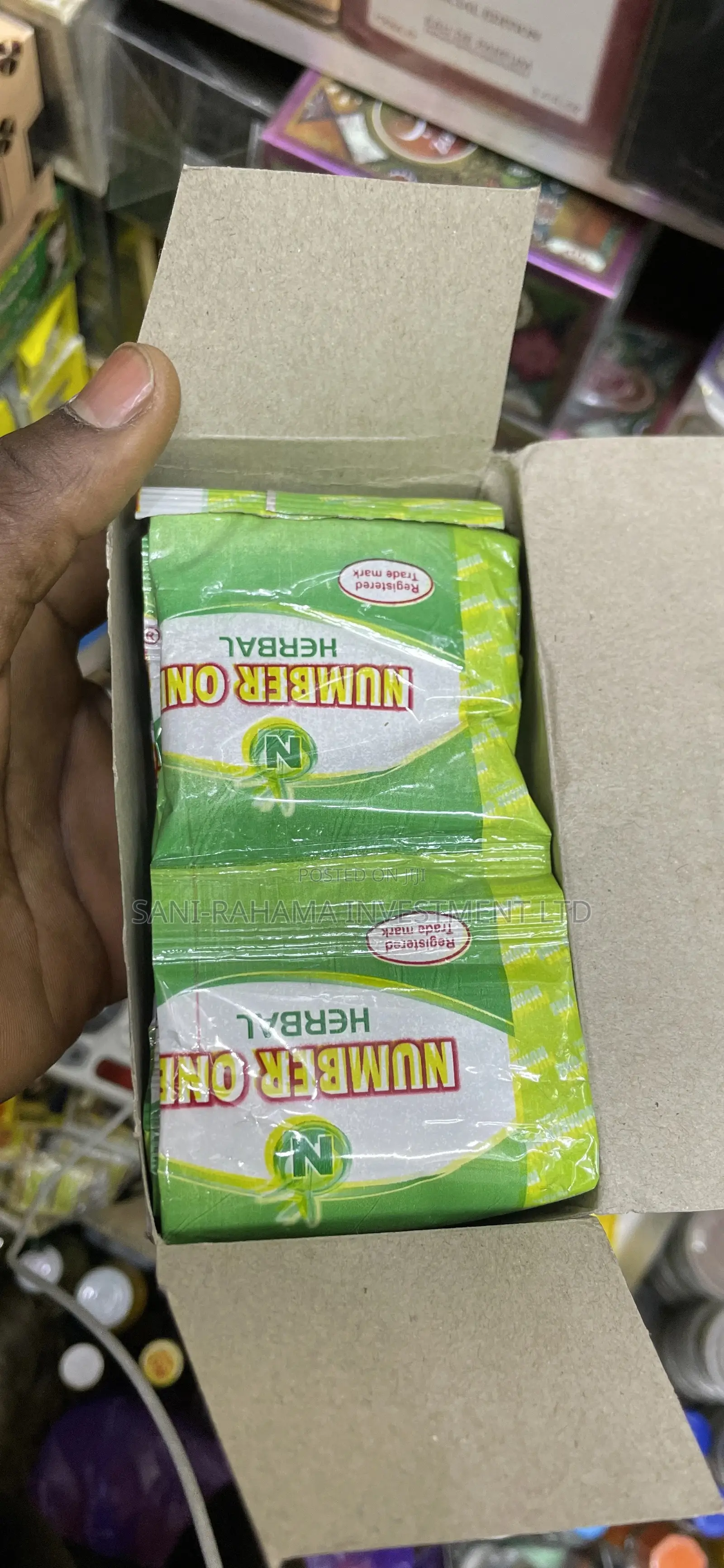 Number One PLUS Herbal Tea for Man Power and Delay