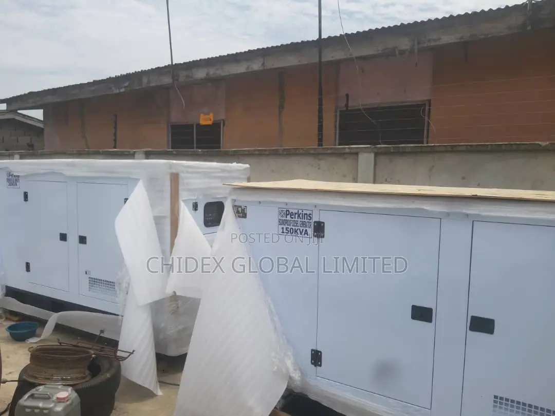 150kva Perkins Soundproof Diesel Generator 100% Copper Coil