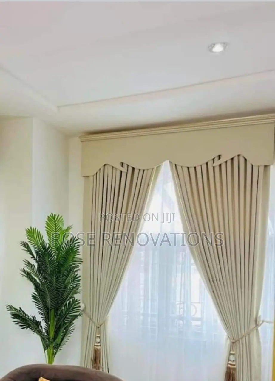 Cream Color Turkish Curtains 4800 Per Yard