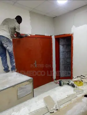 CT Room Lead Lining.