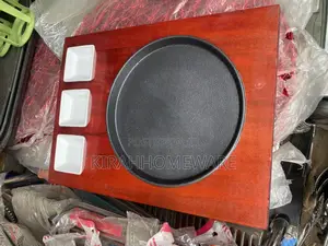 Chinese Plate With 3pcs Ceramic Sauce Bowl
