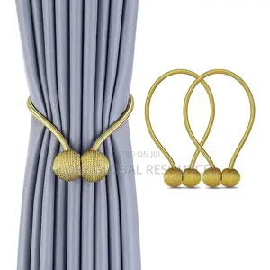 2pcs Modern Simple Curtain Magnetic Clip Buckle/Home Decor