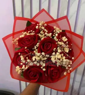 Felt Rose Surprise Bouquet