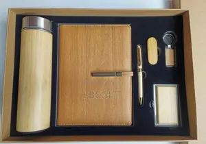 Executive 6 in 1 Bamboo Gift Set