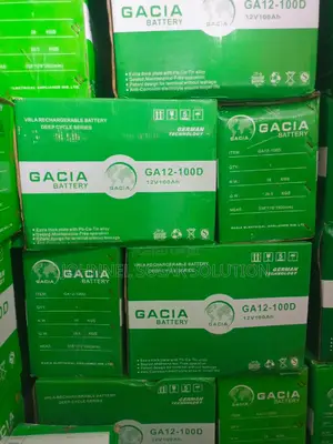 100ah 12V GACIA Dry Cell Battery