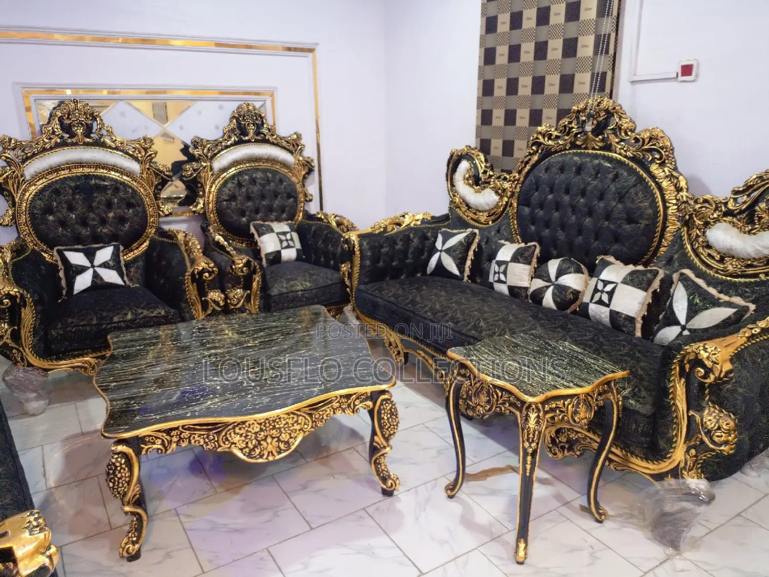 8 Seaters Quality Superlative Royal Sofa With