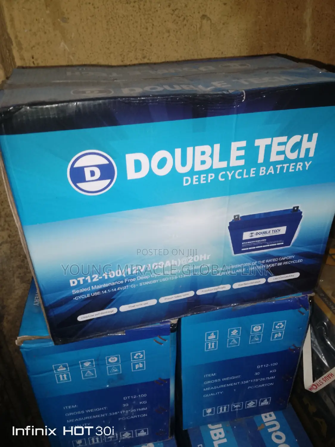 Indian Battery 100A / 12watts