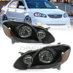 2008 Dark Headlight Set Toyota Corolla American Type