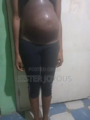 Dark Skin Customized Silicone Fake Pregnancy Belly