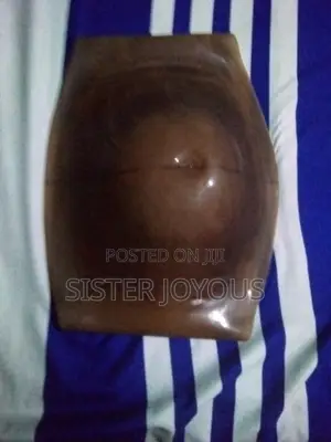 Customized Wrap-Around, Brown Skin Tone Silicone Belly