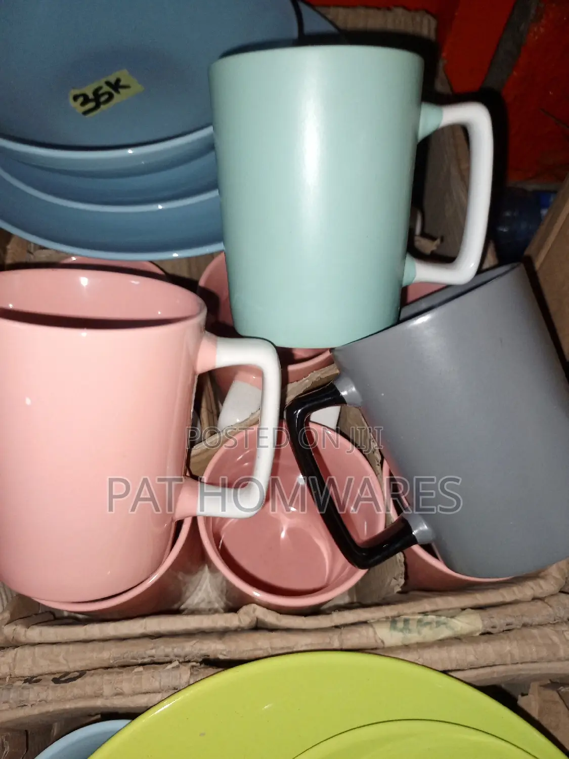 Colored Mug by 48 Pieces