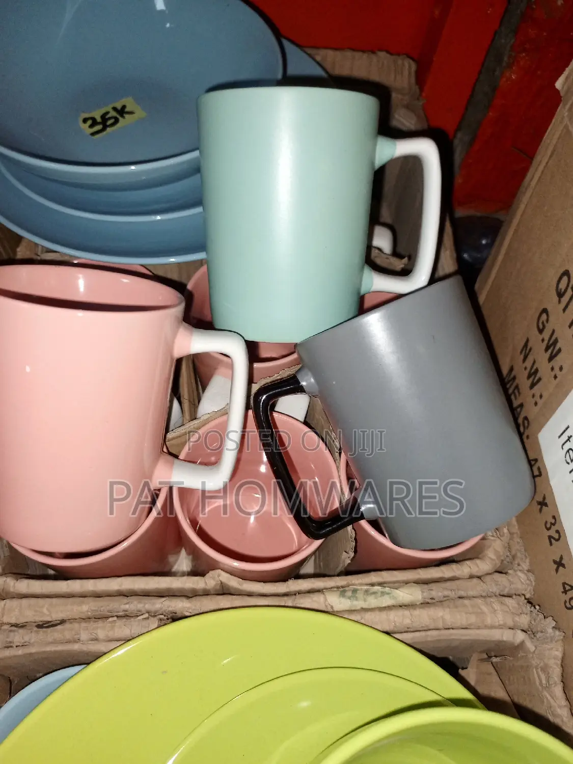 Colored Mug by 48 Pieces