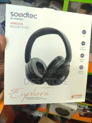 Porodo Soundtec Eupohra Bluetooth Headphone 