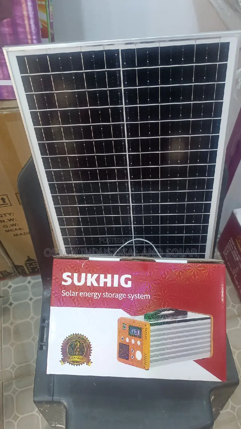 300w Sukhig Solar Generator With 40w Solar Panel