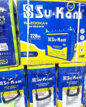 12v-220ah SU-KAM Solar Tubular Battery