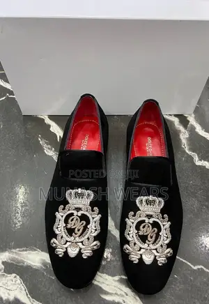 Italian Velvet D Age Luxury Shoe