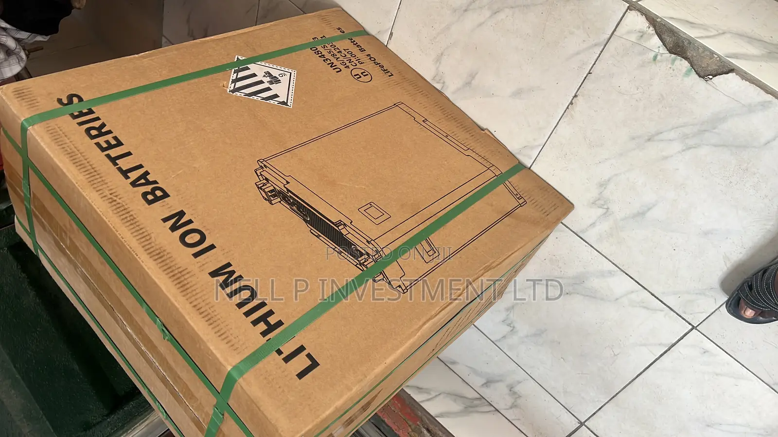 5kwh 24v Blue Carbon Lithium Battery