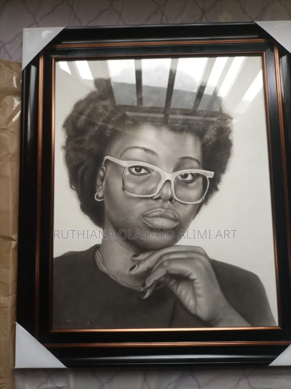 Charcoal Pencil Drawing
