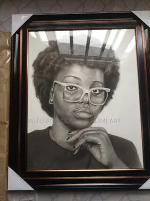 Charcoal Pencil Drawing