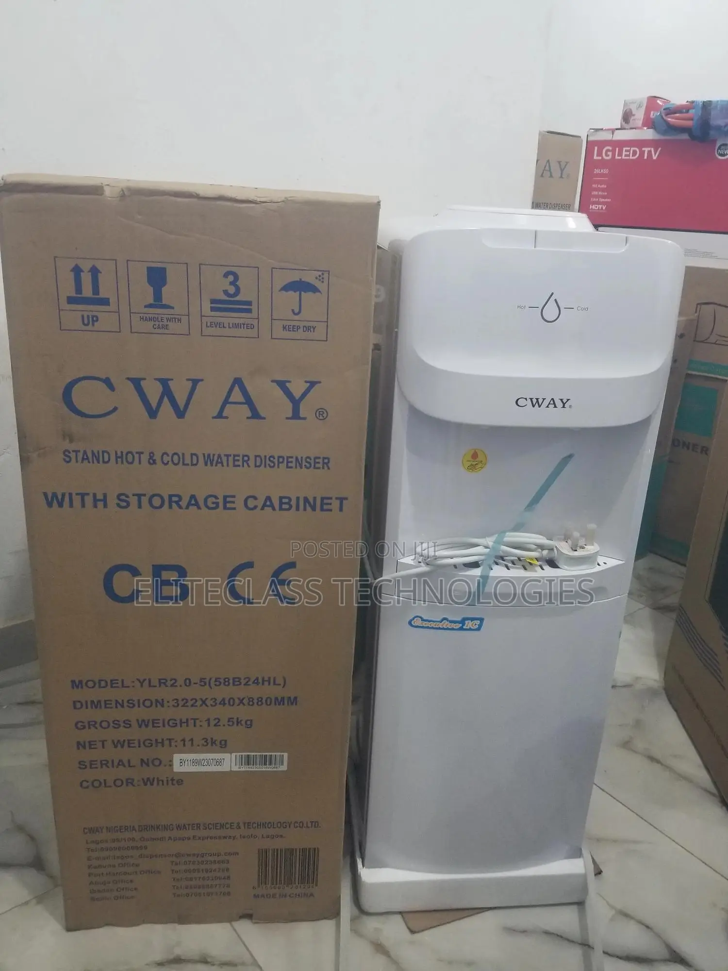 Cway Water Dispenser 58B24HL - Portable.