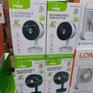 5" Rechargeable Fan