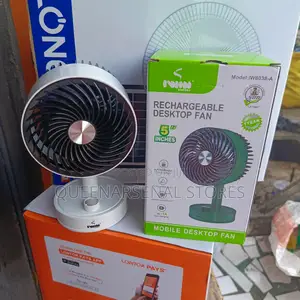 5" Rechargeable Fan
