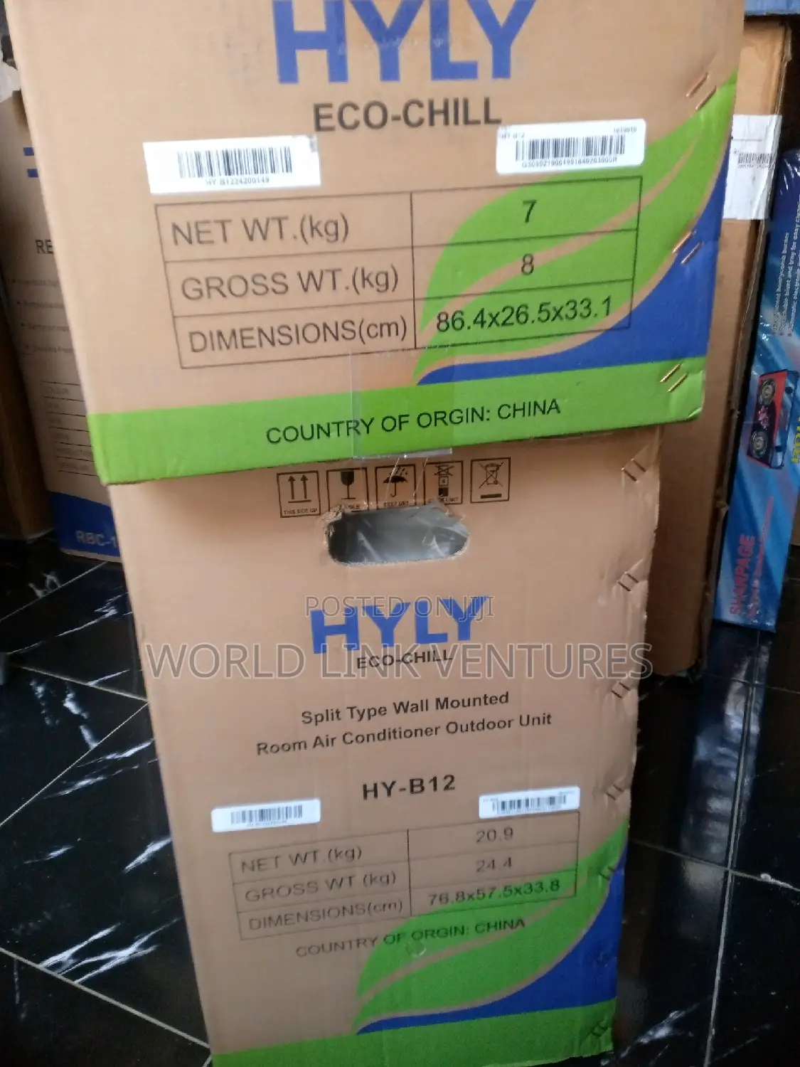 Hyly Inverter Split Unit Air Conditioner 1.Hp