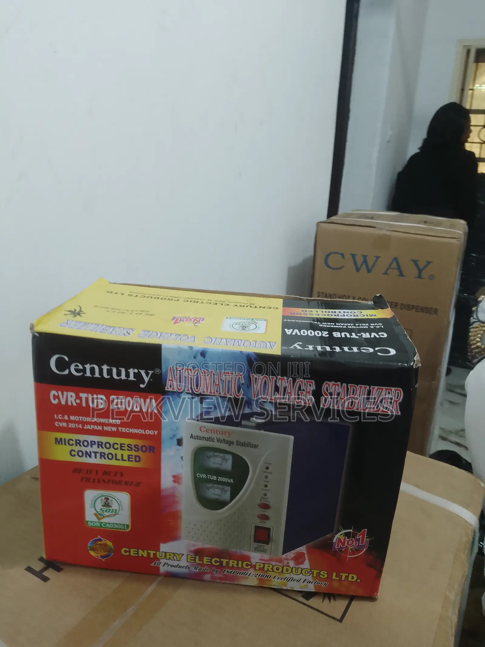 User Friendly Voltage Stablizer 2000watt Century