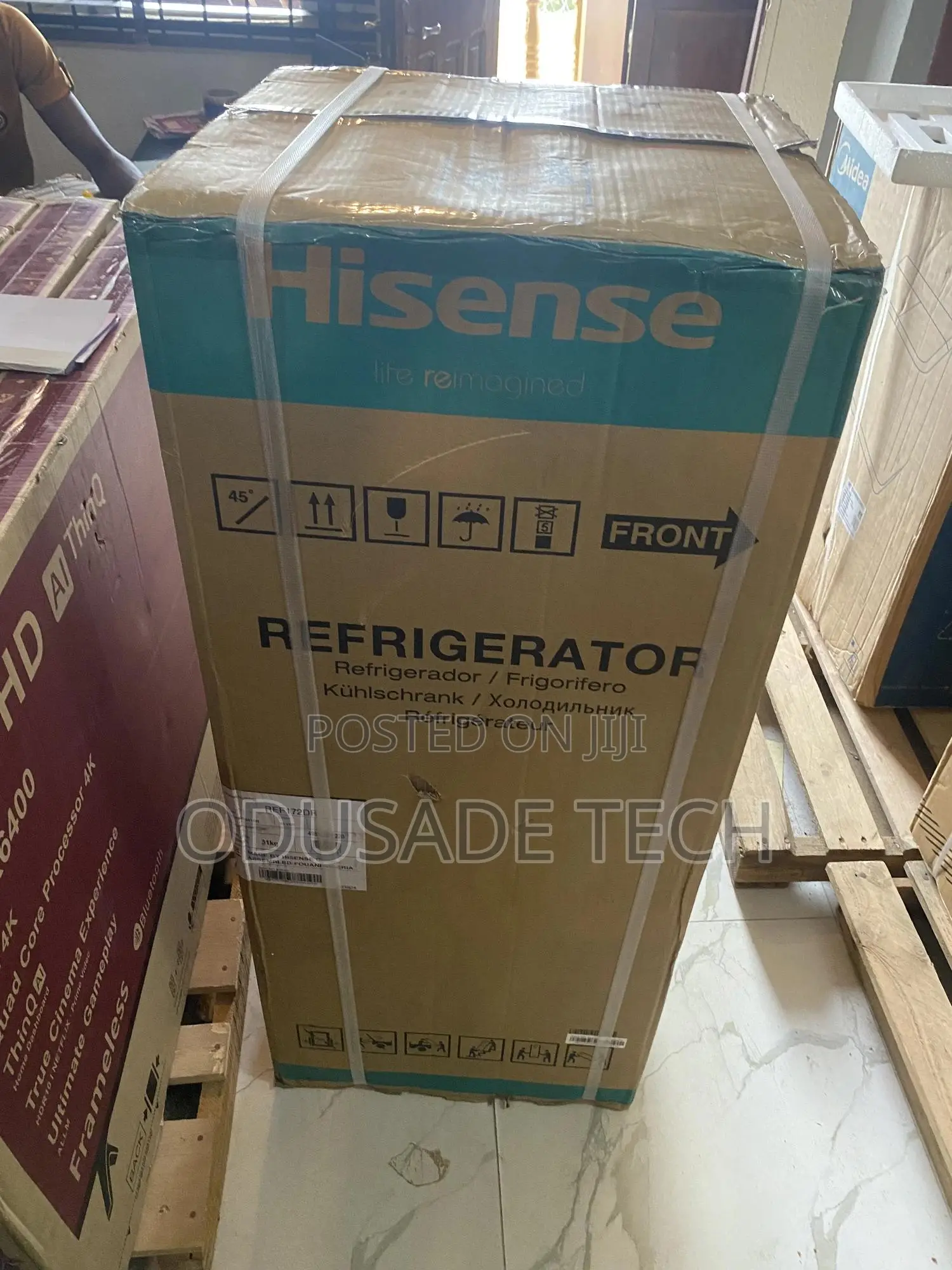Hisense 124L Ref 172dr Top Freezer Refrigerator
