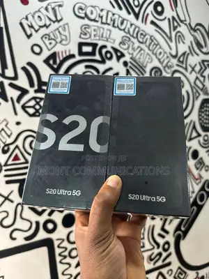 New Samsung Galaxy S20 Ultra 5G 128 GB Black