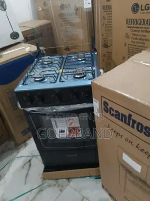 Efficient Scanfrost Ck5400 4 Burner Gas Cooker
