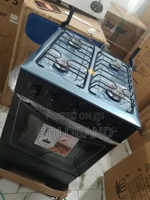 New Scanfrost 4 Burner Gas Cooker- Ck5400