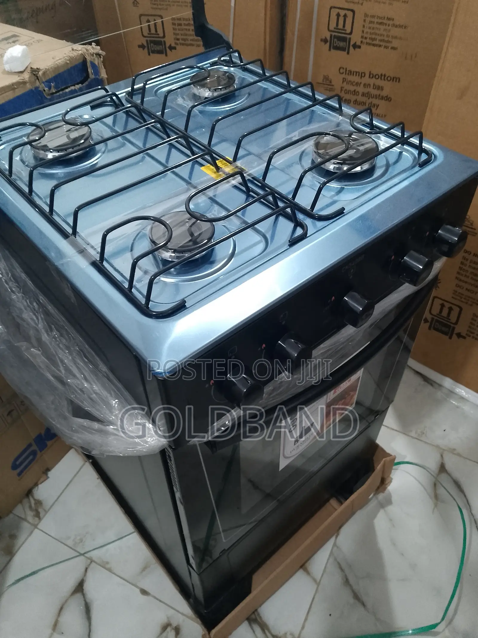 Durable Scanfrost 4 Burner Gas Cooker- Ck5400