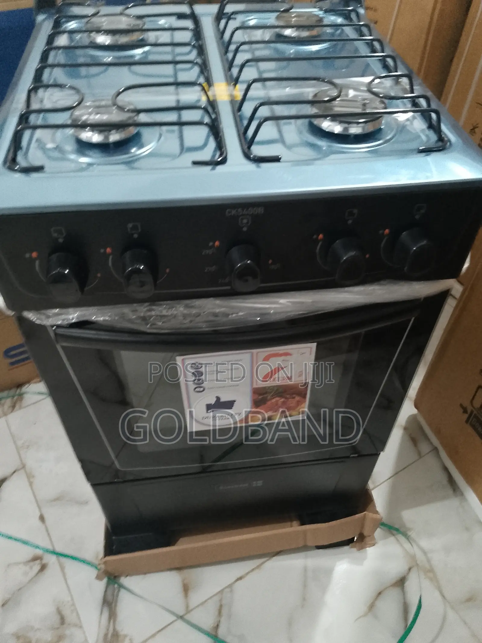 Efficient Scanfrost 4 Burner Gas Cooker- Ck5400