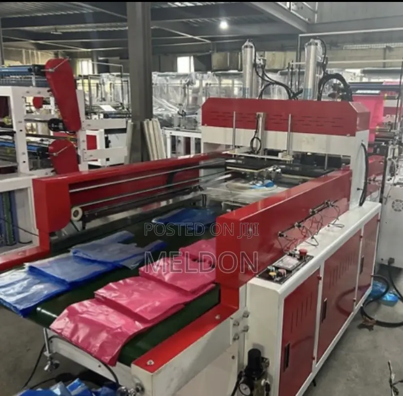 Nylon Cutting And Sealing Machine With Automatic Punching