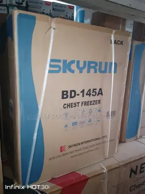 Skyrun Inverter Freezer 145liters 3 Years Garranty