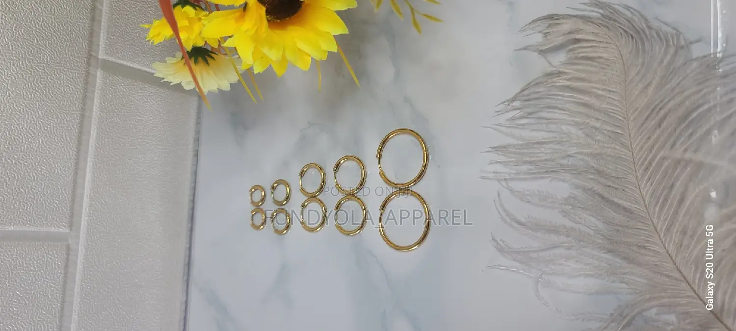 Mini Gold Loop Earring