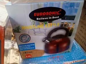Eurosonic Colored Whistling Kettle 5 Liters