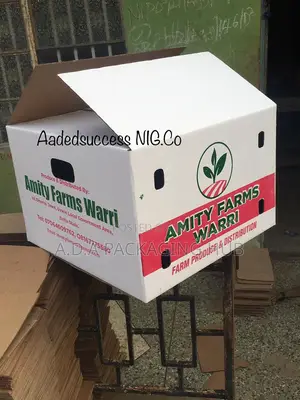 Corrugated Carton Box With Two Colour Printings