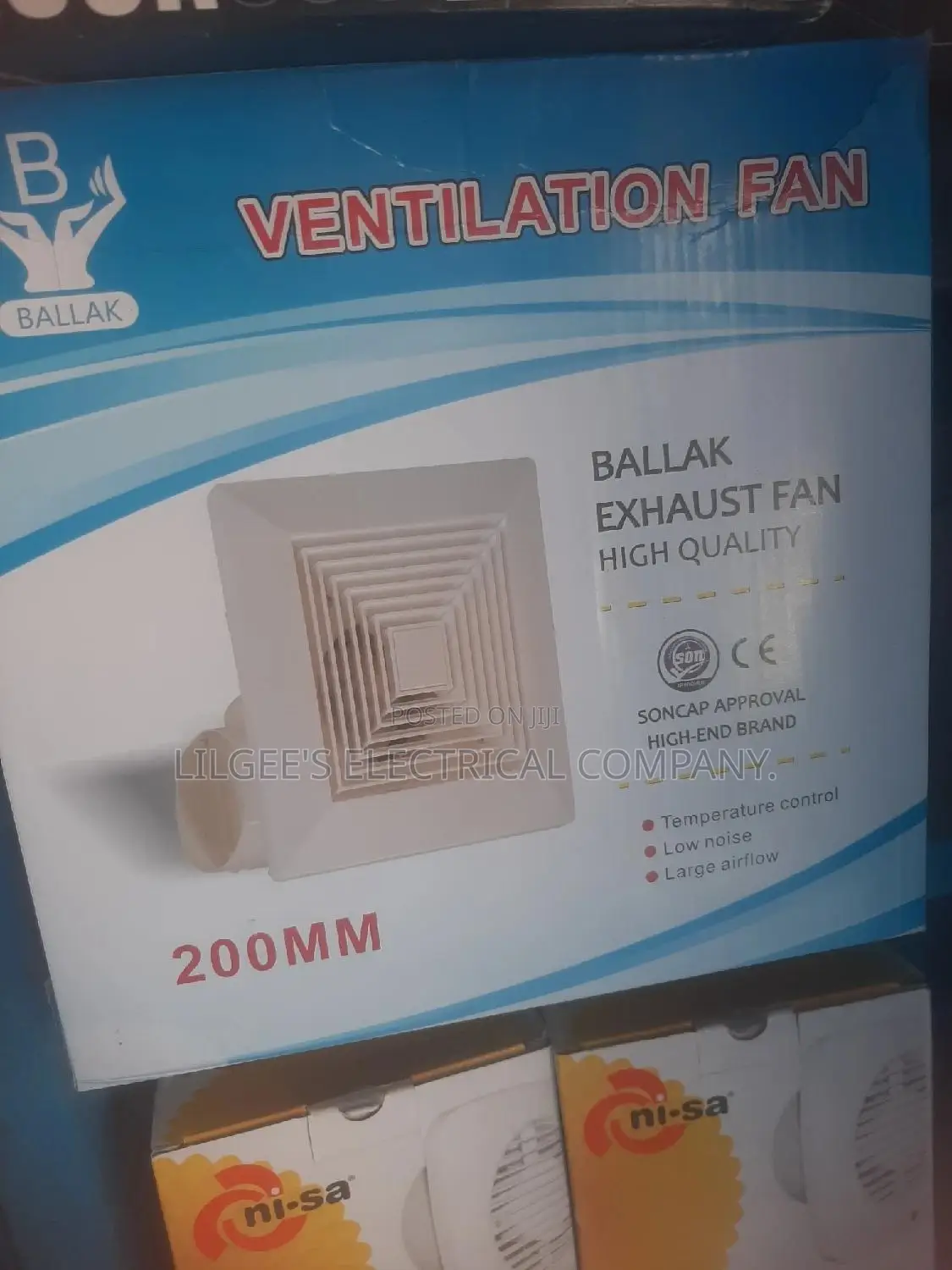 Ceiling Mounted Extractor Fan