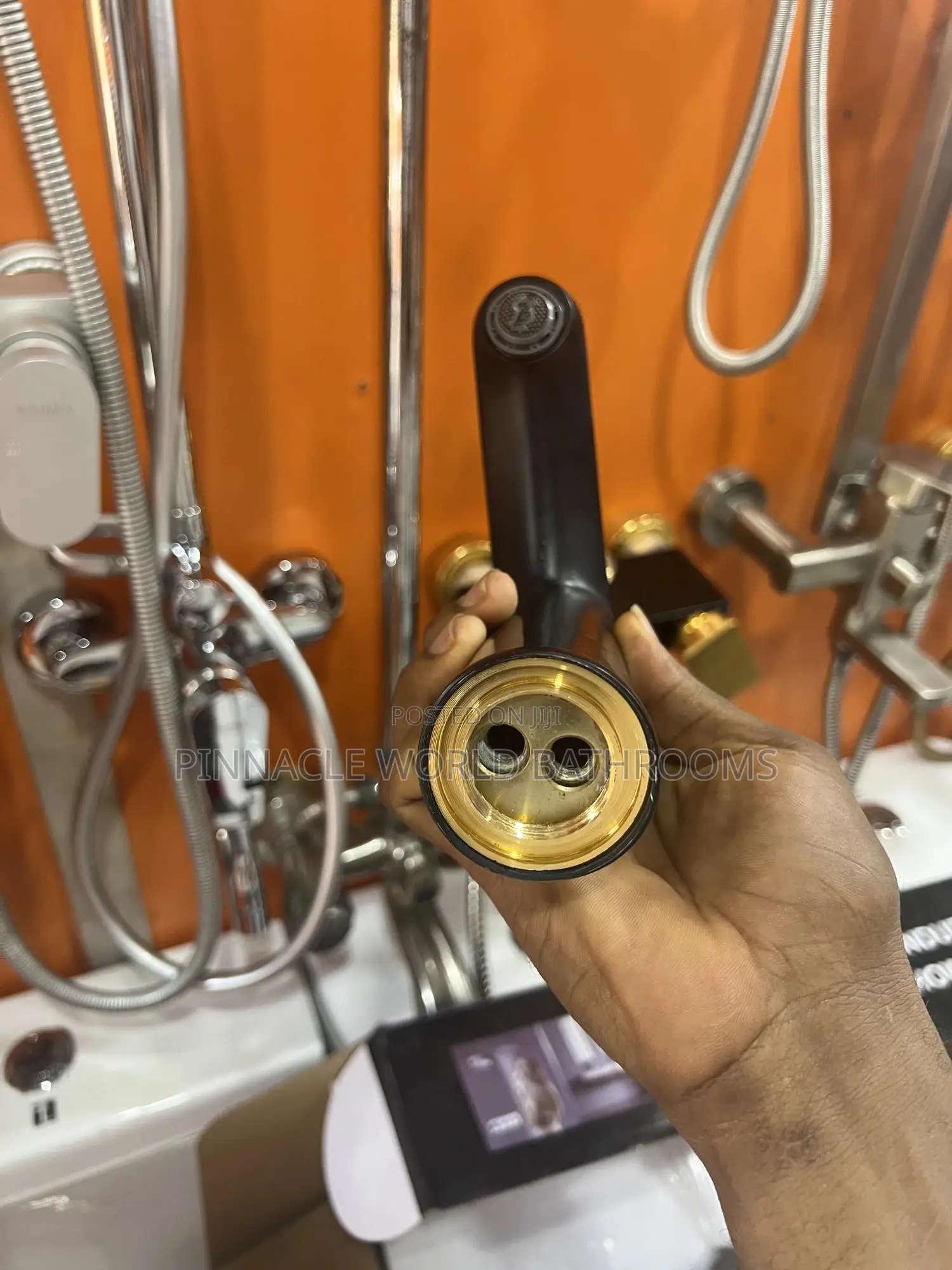 Super Black Basin Mixer Tap 008
