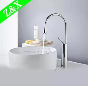 Stainless Long Counter Tops Basin Mixer Tap